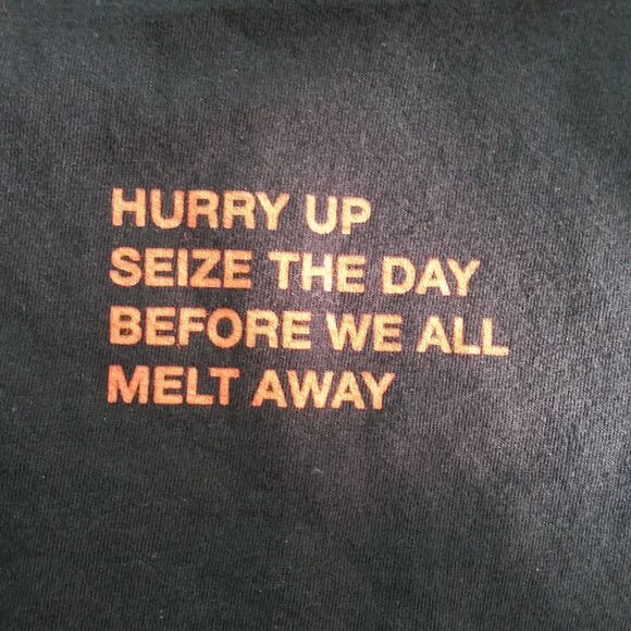 Dom Rebel Montreal Men's XL Black T Shirt Melt Domrebel Swarovski Elements Rare - Picture 4 of 10